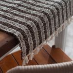Trilho de Mesa em Algodão Lace Marrom 150m