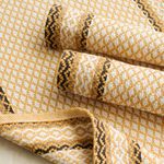 Kit de Cozinha 3 Peças Algodão Montreal Mostarda
