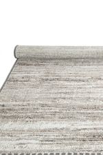 Tapete para Sala 250x350 Nord Estonado Chumbo e Bege