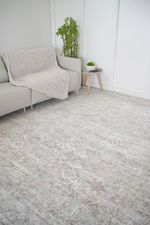 Tapete para Sala 240x300 Nord Estonado Cinza