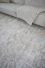 Tapete para Sala 240x300 Nord Estonado Cinza
