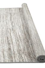 Tapete para Sala 250x350 Nord Estonado Chumbo e Bege