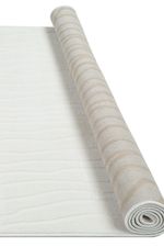Tapete Redondo 2,0m Flow Off White 01