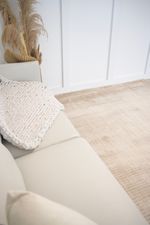 Tapete para Sala 240x300 Leone Listrado Bege