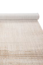 Tapete para Sala 240x300 Leone Listrado Bege