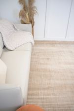 Tapete para Sala 250x350 Leone Listrado Bege
