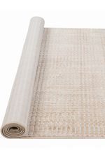 Tapete para Sala 250x350 Leone Listrado Bege