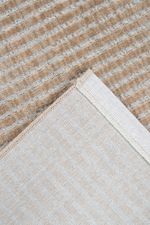 Tapete para Sala 250x350 Leone Listrado Bege