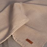 Tapete Artesanal Trama Basic Extra Grande para Sala Liso Areia 250x300