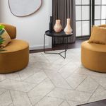 Tapete Sala Belga com Antiderrapante Seattle 200x250