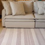 Tapete Artesanal Trama Basic de Sala Urban Nude 150x250