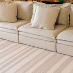 Tapete Artesanal Trama Basic de Sala Urban Nude 150x250