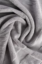 Toalha Banho Super Soft Zero Twist Cinza 70Cm x 1,40M