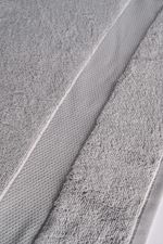 Toalha Banho Super Soft Zero Twist Cinza 70Cm x 1,40M