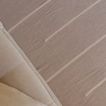 Tapete Artesanal Trama Basic de Sala Listras Areia 150x300
