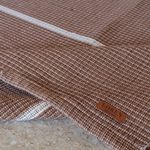 Tapete Artesanal Trama Basic de Sala Listras Chocolate 150x300