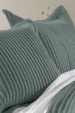 Kit Colcha King 3 Peças Costurada Dallas Verde
