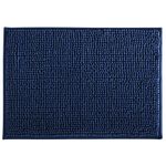 Tapete Banheiro Bolinha em Microfibra Antiderrapante 70x50cm - Azul