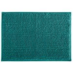 Tapete Banheiro Bolinha em Microfibra Antiderrapante 70x50cm - Azul Tifanny