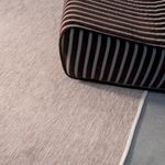 Tapete Artesanal Trama Basic para Sala Mesclado Caramelo 200x350