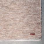 Tapete Artesanal Trama Basic para Sala Mesclado Caramelo 200x350
