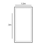 Tapete Artesanal Trama Basic Grande para Sala Liso Cinza 200x200