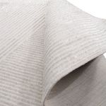 Tapete Sala Perfil Leve Caspian Lines Off White e Bege 200x250