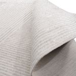 Tapete Sala Perfil Leve Caspian Lines Off White e Bege 250x350