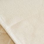 Tapete Artesanal Trama Basic Grande para Sala Liso Cru 150x150
