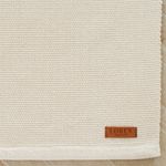 Tapete Artesanal Trama Basic Grande para Sala Liso Cru 200x200