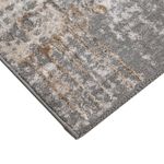 Tapete Sala Perfil Leve Caspian Estonado Off White e Cinza 300x400