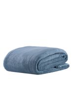 Manta de Microfibra Queen 180 gramas/m² Roma - Azul