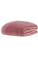 Manta de Microfibra Queen 180 gramas/m² Roma - Pessego