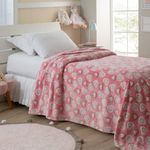 Manta Infantil Solteiro Microfibra Soft Brilha no Escuro - Corações
