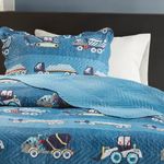 Kit Cobre Leito Colcha Infantil 2 Peças Solteiro Estampada Trucs