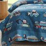 Kit Cobre Leito Colcha Infantil 2 Peças Solteiro Estampada Trucs