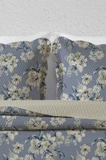 Kit Cobre Leito Colcha Queen 3 Peças Boutis Estampada Dupla Face - Helga