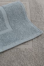 Toalha de Piso Felpudo Base 50x70cm 650g/m2 Azul