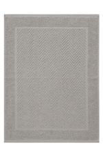 Toalha de Piso Felpudo 50x70cm 650g/m2 Cinza