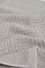 Toalha de Piso Felpudo 50x70cm 650g/m2 Cinza
