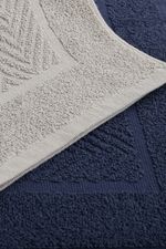 Toalha de Piso Felpudo 50x70cm 650g/m2 Cinza