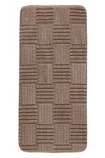 Tapete Banheiro Flufy Microfibra Antiderrapante 45x100 - Bege