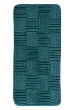 Tapete Banheiro Flufy Microfibra Antiderrapante 45x100 - Verde