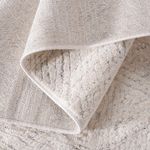 Tapete para Sala Grande Atto Mesclado Off White e Cinza 02 250x300