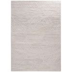 Tapete para Sala Grande Atto Mesclado Off White e Cinza 02 300x400
