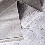Tapete para Sala Grande Atto Mesclado Off White e Cinza 04 200x240