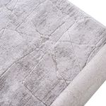 Tapete para Sala Grande Atto Mesclado Off White e Cinza 04 200x240