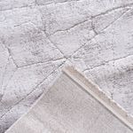 Tapete Passadeira Atto Mesclado Off White e Cinza 04