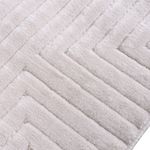 Tapete Passadeira 80x220 Takoma Grego Off White