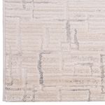Tapete para Sala Grande Atto Mesclado Off White e Cinza 03 150x200